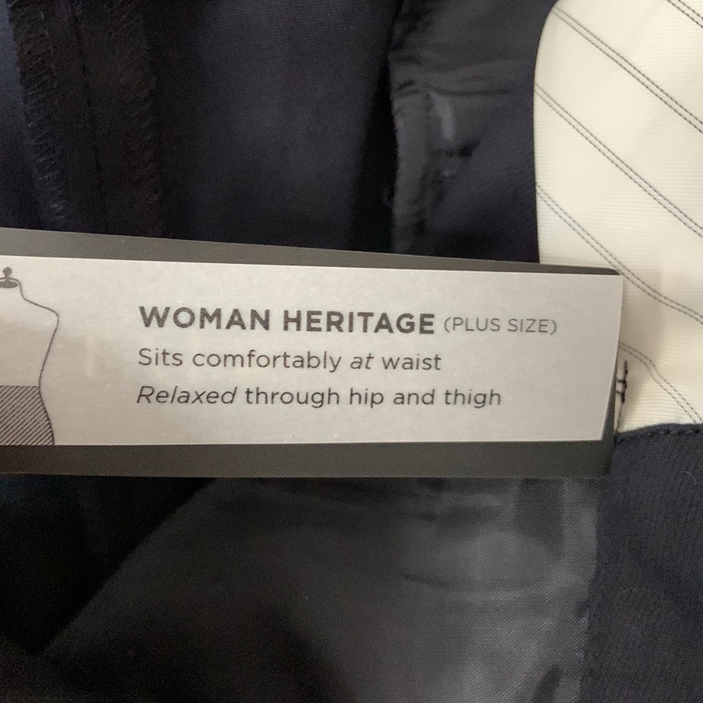 Talbots Black Women’s Heritage Dress Pants - Picture 6 of 9